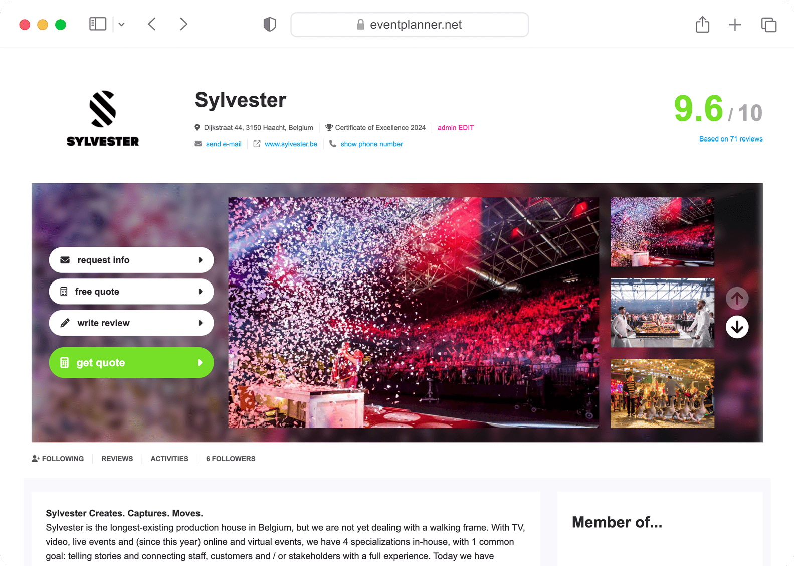 Online advertising | eventplanner.net