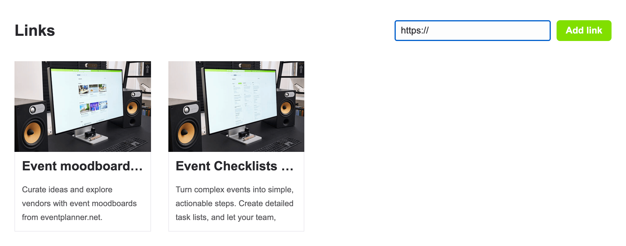 Adding a link to another website
