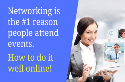 How to power-up proper networking at online events! - Foto 1
