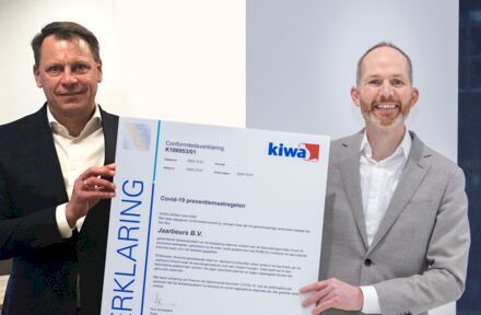 Jaarbeurs eerste eventlocatie met Kiwa COVID-19 keurmerk - Foto 1