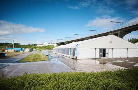 The Tentshop realiseert hoogwaardige eventinfrastructuur voor Infrabel. - Foto 1