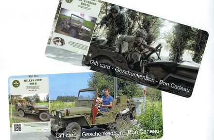 Geschenkenbon : op stap met een willys jeep - Foto 1