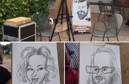 Caricaturiste événementiel en Belgique - Foto 1