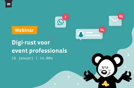 Webinar: Digi-rust voor event professionals 26 januari om 14.00 - Foto 1