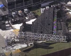 Giant Video Wall Collapses Day before Music Festival
