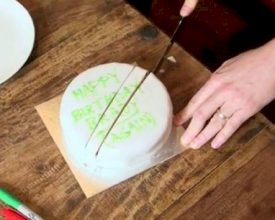 The Scientific Way to Cut a Cake