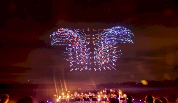 Light Show with Drones Breaks World Record Light Show with Drones Breaks World Record
