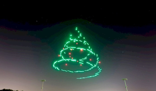 Who Needs Fireworks, When You Can Use 300 Drones? Who Needs Fireworks, When You Can Use 300 Drones?