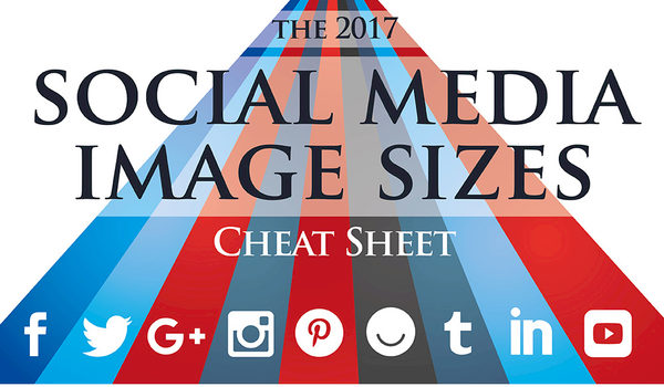 Ultimate Overview Social Media Image Sizes 2017 - infographic Ultimate Overview Social Media Image Sizes 2017 - infographic